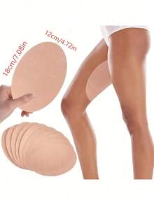20pcs Invisible Anti-Chafing Thigh Bands, Thigh Friction Protection Tape, Transparent Protective Pads, Suitable For Women's Inner Thighs And Calves, Comfortable Protection