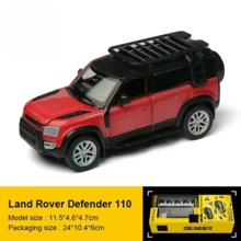 Burago 1:43 Scale Land Rover Defender Diecast Model Car, Assembled Alloy Off-Road Vehicle Toy, Gift For Boys - Multicolor - View 6