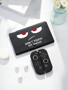1 buah Casing Pelindung Grafis "Jangan Sentuh Switch Saya", Cocok Untuk Nintendo Switch 2 (2025), Switch NS/Switch OLED/Lite, Aksesoris Konsol Game Switch, Tas Penyimpanan, Pelindung Switch, Hadiah Romantis Untuk Pemain Switch - MultiWarna - View 4
