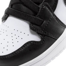 Nike JORDAN 1 LOW ALT (PS) Girls' Basketball Shoes BQ6066-004 - Black/Black-laser Blue-white - View 8