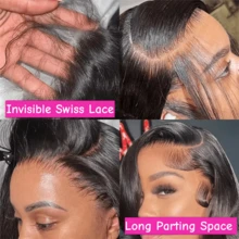 Coleen 13*4 Straight Wig Human Hair Glueless Wig Chocolate Brown Lace Front Human Wig 13x6x1 T Part Lace Frontal Wigs Pre Plucked With Baby Hair #4 Colored Brown Silky Straight Wig Transparent Lace Frontal Wigs Natural Black Wig Daily Party Wear 250 Density - Natural Black - 查看 6