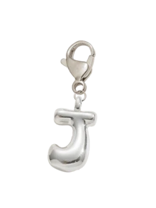 Bubble Silvery Letters Cute Necklace Pendant Bag Pendant-Lucky Crystal Pendant, Alphabet Letters A-Z, The Best Item For Spring And Summer Pairing,Shiny Alloy Bag And Backpack Pendant-Perfect Gift - Multicolor - View 22