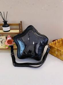 Japanese Style Minimalist Cute Aesthetic Shoulder Bag For Students Kawaii Crossbody Purse Street Fashion - Multicolor - View 7