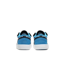 Nike JORDAN 1 LOW ALT (PS) Girls' Basketball Shoes BQ6066-004 - Black/Black-laser Blue-white - View 7