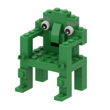 New Creative "Brainrot" Building Block Figurine Set, Collectible Toy Model