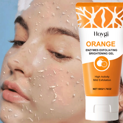 Facial Exfoliating Gel, Gently Cleans And Shrinks Pores, Tender Skin, Remove Blackheads And Pimples, Suitable For Face, Body, Knees And Elbows, Suitable All Skin Type, Skin Care