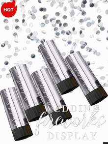 3pcs Colorful Paper Confetti Poppers, Confetti Poppers, Confetti Poppers, Birthday Confetti, Party Decorations And Gifts, Birthday Decorations, Wedding Decorations (Suitable For Weddings, Engagements, Birthdays, Graduations, Anniversaries, Games, New Year, Etc.)