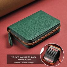 Túi Đựng Thẻ Có Sức Chứa Lớn Và Nhiều Khe Cắm Thẻ Giữ Bằng Lái Xe Cho Nam Và Chống Từ Tính Chống Trộm Ví Đựng Thẻ Quà Tặng Cao Cấp Và Nhỏ Gọn Cho Ví Đựng Thẻ Kinh Doanh Ví Đựng Thẻ Tín Dụng Cho Phụ Nữ Ví Mini Ví Đựng Thẻ - Nhiều màu - Xem 16