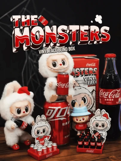  Pop Mart Labubu X Vinyl Face Blind Box - Random Delivery, Contains 2 Unique Designs And Mysterious Elements, Adorable Vinyl Collectible Figurines With Magnetic Joints, Showcasing Snowy Skiing Adventure And Icy Soda Pendant, Perfect Gift For Toy Enthusiasts, Pop Mart Fans, Collectors, Teens And Adults