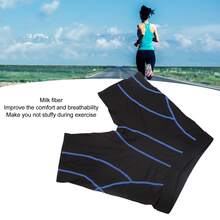 Pantalón Corto Compresivo para Baloncesto y Entrenamiento, Tejido Elástico de Secado Rápido y Transpirable, Color Azul Talla L - Multicolor - Ver 9