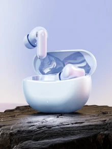 Wireless Earbuds, HiFi Stereo Headphones With ENC Noise Cancelling Microphone, Super Long Battery Life In-Ear Headphones, Wireless 5.3 Sports Earphones Compatible With Android And IOS