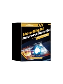 Homonth 1 Set Car Headlight Restoration Kit, Headlight Polishing Scratch Removal Cleaning Maintenance Kit, Keeps Headlight Surface In Good Condition, Removes Residues And Restores Original Shine, Helps Improve Headlight Transparency