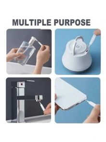 超迷你小孔清洁刷，防堵塞，超薄多功能除尘工具，淋浴清洁刷，浴室超细尼龙刷，喷嘴防堵塞清洁工具，浴室配件，适用于充电口、扬声器、手机和淋浴喷头的清洁套装 - 电子产品和家居用品的绒毛/碎屑清除刷套装，新年清洁必备品