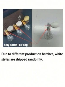 可填充式闪粉高光瓶，新娘身体闪粉珠光头发颈部领口水钻喷雾闪粉高光亮片，喷枪喷雾，适用于身体、面部、头发、手臂化妆，嘉年华/狂欢节/化装舞会，适用于面部轮廓提亮，精准喷嘴设计，轻盈遮盖力 - 彩色 - 查看 5