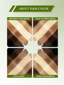 8D微型接发，真人发微珠接发，直发，灰金色挑染，漂白金色，50股，纳米环，隐形迷你硅胶珠微型接发