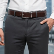 Men's Large Button Wallet Kit + Double-Sided Belt Offer - 彩色 - 查看 11