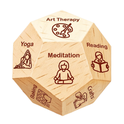 High Quality Decision Dice - Romantic Couple Date Night And Celebration Game - Anniversary, Valentine's Day, Birthday And Christmas Gifts Suitable For Him/Her, Boyfriend, Husband, Girlfriend, Wife And Colleagues - Fun Food And Movies And Daily Interest Selection Methods