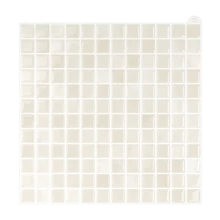 WoStick 10英寸 x 10英寸防水纹理乙烯基DIY壁纸，自粘防溅瓷砖，即撕即贴马赛克瓷砖，适用于家居装饰 - 石紋杏色 - 查看 14