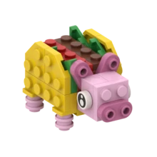 New Creative "Brainrot" Building Block Figurine Set, Collectible Toy Model