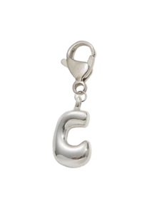 Bubble Silvery Letters Cute Necklace Pendant Bag Pendant-Lucky Crystal Pendant, Alphabet Letters A-Z, The Best Item For Spring And Summer Pairing,Shiny Alloy Bag And Backpack Pendant-Perfect Gift - Multicolor - View 22