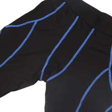 Pantalón Corto Compresivo para Baloncesto y Entrenamiento, Tejido Elástico de Secado Rápido y Transpirable, Color Azul Talla L - Multicolor - Ver 5