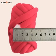 CHEONET - Sợi dày, sợi siêu to, thích hợp cho đan tay và móc, hỗn hợp cotton mềm mại, tự đan tay, se sợi, có thể dùng để làm chăn, gối, giường cho thú cưng và ga trải giường. - Nhiều màu - Xem 9
