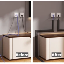 1pc Cord Cover Floor PVC Cord Covers For Wires On Floor, Soft Floor Cable Cover Cord Hider Floor Cable Management Cable Protector