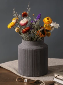 Farmhouse Vase For Home Decor, Vintage Rustic Terracotta Flower Vase Suitable For Home Decor, Living Room, Shelf, Dining Table, Room Decor, Home Decor, Birthdaydecor,Kitchen,Wedding, Bedroom Decor, Livingroom Decor, Gift, Party Decor,Bestfriend Gifts