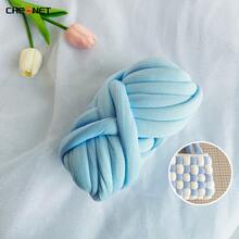 CHEONET - Sợi dày, sợi siêu to, thích hợp cho đan tay và móc, hỗn hợp cotton mềm mại, tự đan tay, se sợi, có thể dùng để làm chăn, gối, giường cho thú cưng và ga trải giường. - Nhiều màu - Xem 18