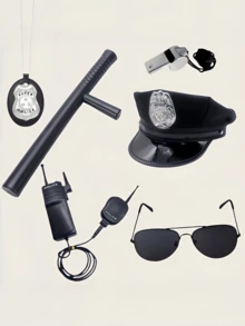 1 pieza/6 piezas Conjunto de disfraz de anime genial, accesorios de disfraz unisex, accesorios de fiesta de festival, accesorios de actuación en el escenario, evento de cosplay