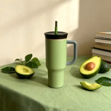 [Main Image Style]Say Goodbye To Frequent Refills! Unique Bottle Design With Pattern. 40oz. Large Capacity Straw Cup. Suitable For Car Use, Office, Fitness, And Outdoor Activities. Long-Lasting Cold Preservation. Leak-Proof And Non-Splash. Elegant Appearance.The Top Choices For Holiday Gifts: Souvenirs Or (For Oneself/Family And Friends), Handcrafted Presents, Graduation Gifts, Valentine's Day Gifts, Halloween Gifts, Christmas Gifts, Thanksgiving Gifts, Birthday Gifts And New Year Gifts. - Multicolor - View 3