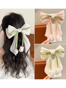 قطعة واحدة/قطعتان من مشابك الشعر للنساء بشكل وردة تُليب بلون بنفسجي وزهري، ناعمة وأنيقة، جميلة وحلوة، لتزيين ذيل الحصان والشعر المربوط نصفيًا، مناسبة لتناسق التنانير والخروجات اليومية وتزيين تسريحات الشعر، إكسسوارات شعر بوهيمية للخريف والشتاء - متعدد الألوان - مشاهدة 8