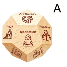 高品质决策骰子 - 浪漫情侣约会之夜及庆祝游戏 - 周年纪念日、情人节、生日及圣诞节礼物，适合送给男友、丈夫、女友、妻子及同事 - 趣味美食、电影及日常兴趣选择方式 - 彩色 - 查看 10