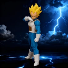 BANDAI 1 件收藏品人偶，独特时尚双人人偶，17 和 18 岁肌肉发达的武术长老怪物人偶，阳光男孩书桌装饰，书架装饰，收藏品人偶，1:1 复制模型，送给朋友、学生、节日的最佳礼物，动漫 PVC 人偶，动漫主题家居装饰必备品，圣诞节和新年礼物 - 彩色 - 查看 17