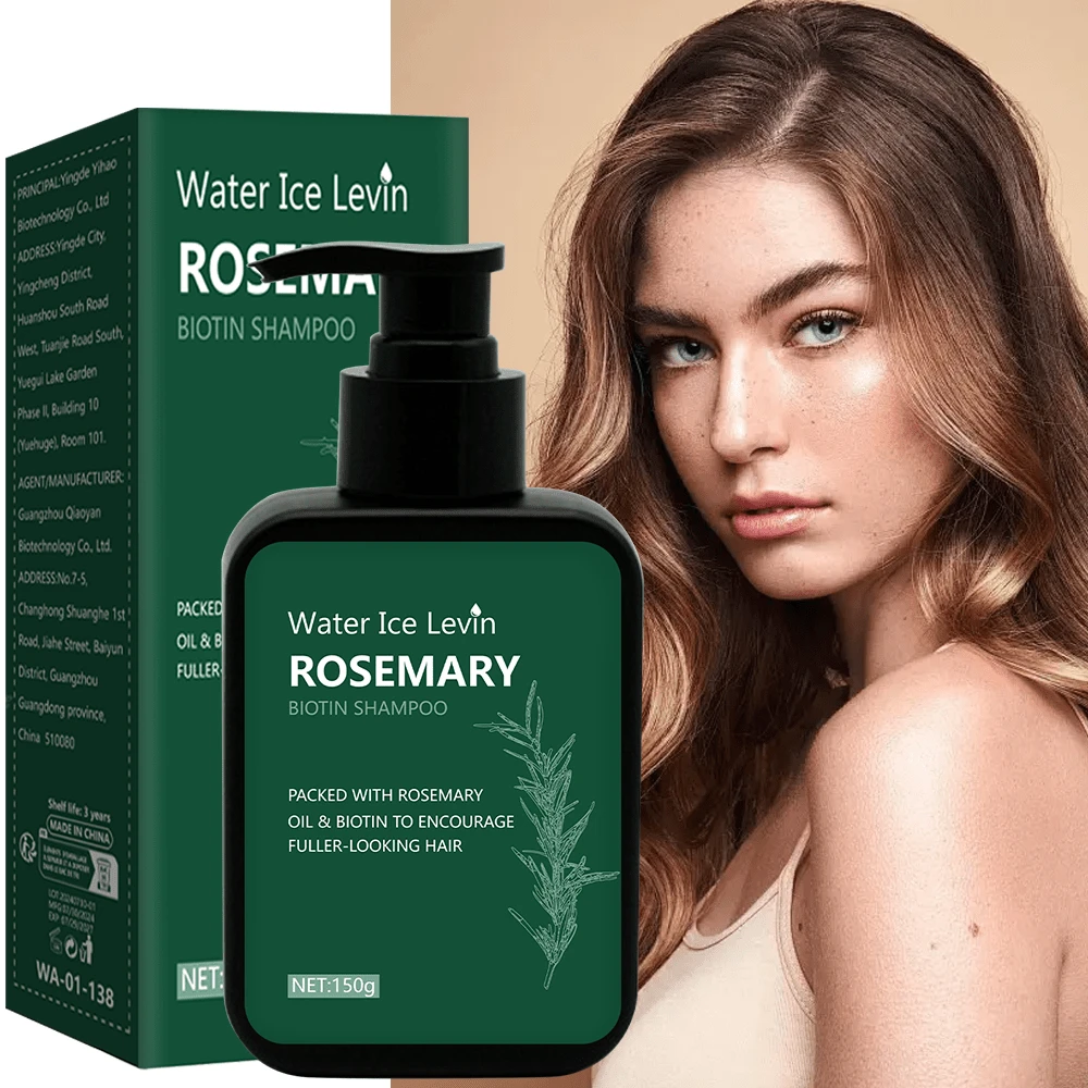 迷迭香生物素洗发水 - 富含多种维生素，促进头发强韧健康，强健发根和发梢。 - 綠色 - 查看 1