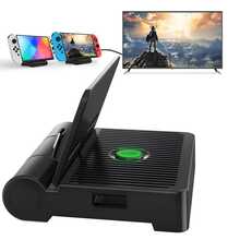 Base De Carga Para Nintendo Switch Portátil Dock Ventilación - Negro - Ver 1