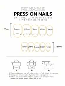24片椭圆形美甲贴片套装，简约酒红色波点格纹设计，采用欧洲进口透明亚克力材质。是理想的礼物之选，也适合约会、日常佩戴以及其他女性场合。 - 酒紅色 - 查看 7