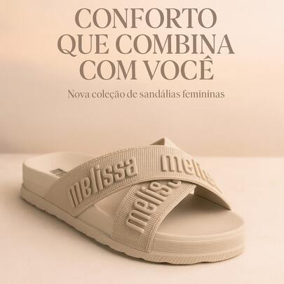 Slide Feminino em PVC Melflex, Conforto Prolongado e Design Moderno, Ideal para Look Casual e Atividades do Dia a Dia
