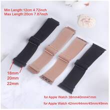 3pcs 20mm/22mm Quick Release Watch Bands, Compatible With Samsung Galaxy Watch/ Watch/Garmin Fenix/Fitbit Versa, Also Compatible With Apple Watch Ultra Series 10/9/8/7/6/5/4/3/2/1/SE - Multicolor - View 2