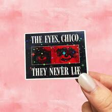 1pc/3pcs Tony Montana Eye Vinyl Sticker - Matte Finish, Suitable For Laptop, Water Bottle, Car | Unique Gift Idea, Asymmetrical Shape Design, "The Eyes They'll Never See" Art, Car Decal | Bold Graphic Design | Vinyl Sticker - Multicolor - View 13