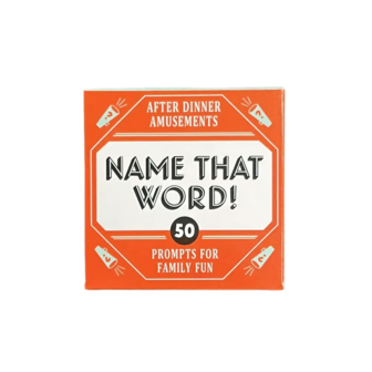 机智反应，妙语连珠！如果你的搭档猜对了，你就能得一分。这是一款“智慧与运气的较量”桌面卡牌游戏——独家迷你卡牌版，适合任何场合。