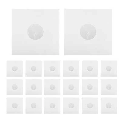20 Unidades de Fundas para Discos de Vinilo de 12 Pulgadas, con Funda Interior de Protección, Bolsas de Papel para Colección