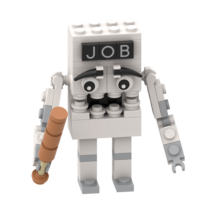 New Creative "Brainrot" Building Block Figurine Set, Collectible Toy Model