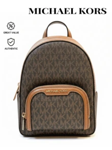 Michael Kors Balo Jaycee Extra-Small Signature Logo Backpack BROWN - màu nâu - Xem 1