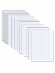 Tấm Acrylic trong suốt, dùng để thay thế kính khung, trưng bày đồ vật, vẽ tranh, đồ thủ công tự làm, trang trí thiệp mời tiệc cưới và sinh nhật, ngày lễ tình nhân, đám cưới ngày lễ tình nhân, sinh nhật - Trong sáng - Xem 2