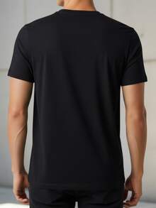 Printed T-Shirt Unisex Jiu Jitsu Oss Gym Training Men's Women's 100% Cotton - 黑色 - 查看 2