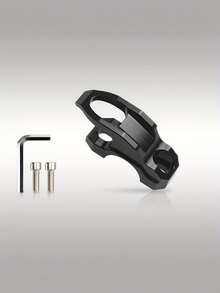 (Color de llave aleatorio) 1 pieza Gancho universal para casco de motocicleta de aleación de aluminio CNC, Gancho colgante de equipaje para pedal de motocicleta, Accesorio de gancho multifunción, Adecuado para modificación de gancho de acelerador de aleación de aluminio PCX160/150 PCX125 - Multicolor - Ver 12