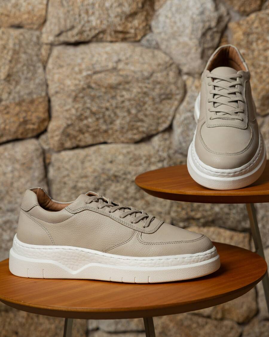 Men's Casual Leather Sneakers Thalles Thezb Gift For Party Graduation Event Fashion New Year's Eve - 離開 - 查看 1