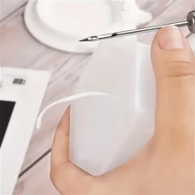 3pcs Stainless Steel Conical Drill Bits, Silicone Mold Hooks, Ergonomic DIY Accessories Suitable For Homemade Candles And Candle Making Supplies, Threaded Tools - Multicolor - View 5