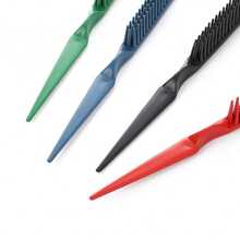 1pc Slouchy Hair Styling Tool, Pointed Tail Teasing Comb - Minimalist Curling Comb, Convenient For Daily Use, Hair Accessories - Multicolor - View 6